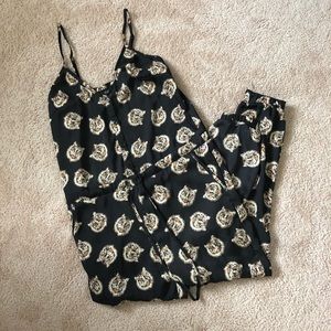 LIKE NEW DIRTY BALLERINA TIGER PRINT JUMPSUIT